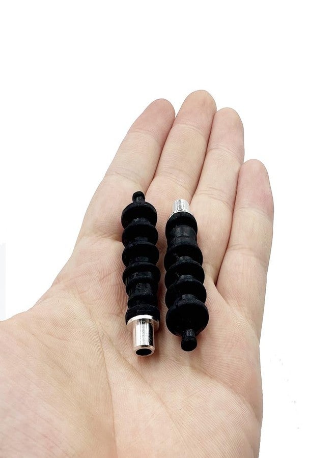 URIMPAVIDO 2PCS 37mm RC Boat Waterproof Push Rod Rubber Seal Bellow with Aluminium Mount for RC Boat Ship DIY Model Toy Parts - Image 4